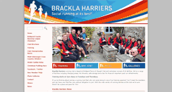 Desktop Screenshot of bracklaharriers.co.uk