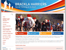 Tablet Screenshot of bracklaharriers.co.uk